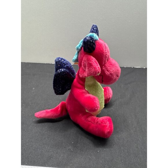 Gund Kids Scales N Tails Zip Along Plush Dragon Toy - Picture 4 of 7